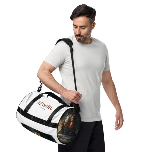 Rewind - All-over print gym bag