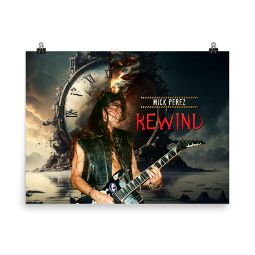 REWIND Band - Mick Perez poster
