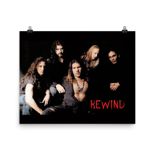 Rewind Band Poster